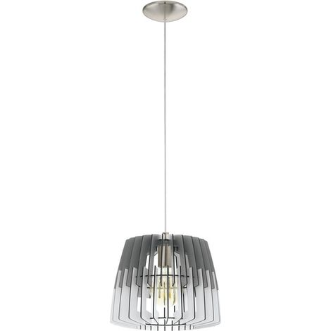 Lampe pendante moderne Artana nickel - 32824