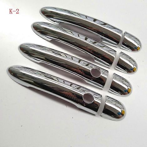 Pour Renault Espace IV 4 2003-2013, cache de poignée de porte chromé ABS, accessoire auto (K2) (1/5)