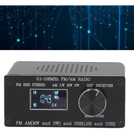 Récepteur ATS-60+ FM AM SSB à écran tactile complet (1/5)