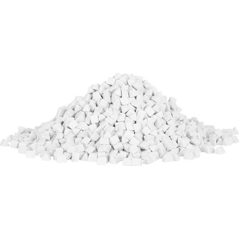 Abrasif triangulaire en céramique pour le polissage de bijoux, compatible avec les machines de polissage et de meulage par vibration, 4 mm, 500 g (1/5)