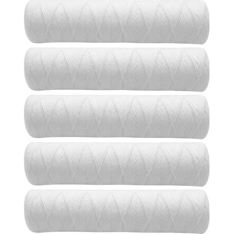 Cartouche de filtre à eau à sédiments 10 microns 10 x 2,5, universelle pour boîtier 10 RO (1/5)