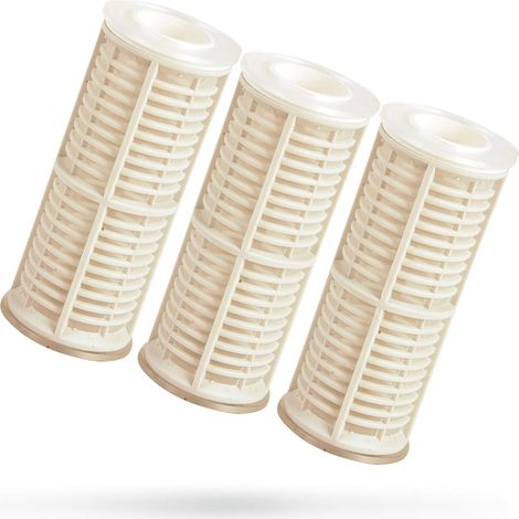 Schläfer 1957020 Cartuccia Mini per Contenitore filtro Depurazione dell' acqua potabile 125x70 mm, Cartuccia filtrante 5" da 60 micron con rete in nylon lavabile per uso alimentare. Conf-3pz (1/5)