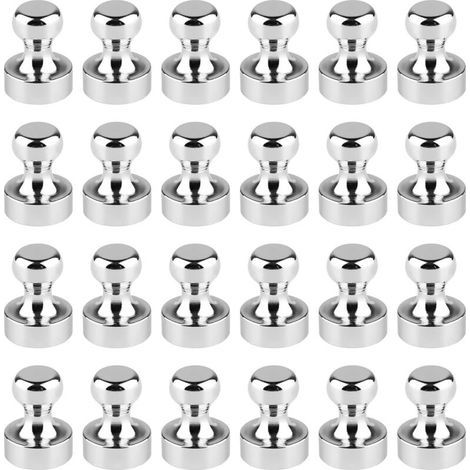 24pcs Aimants Puissants, Aimant Frigo, Aimant Neodyme, Magnet Frigo, Aimants Tableau Magnétique, Petit Aimant Puissant (1/4)