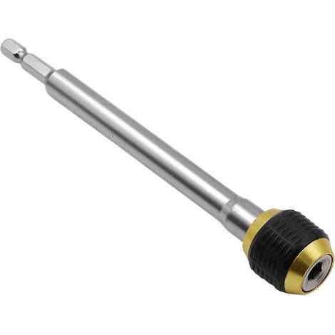 Rallonge de - Porte-embout magnétique, adaptateur hexagonal flexible Accessoire de perceuse d'angle pour espaces restreints, connecteur d'embout à dégagement rapide, rallonge pour outil de bri (1/5)