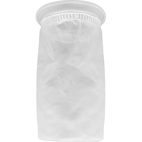 Filtre de réservoir de pluie lavable en Nylon, filtre de remplacement d'aquarium, sac filtrant de 4 pouces 200 mailles (1/5)