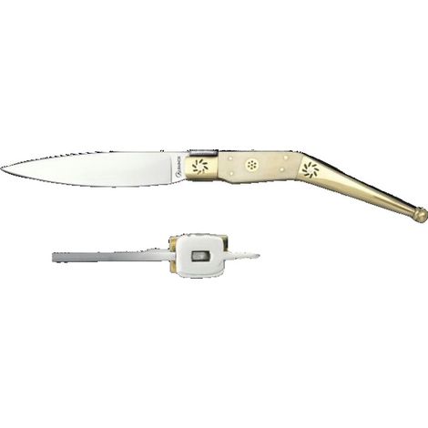 Navaja de bolsillo Martinez Albainox hoja inox 8,2 cm marrón