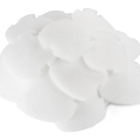 50 Coussinets Filtre Soie Pour Tetratec EX400 EX600 EX700 Alternative Durable Filtration Biologique Aquarium (1/3)