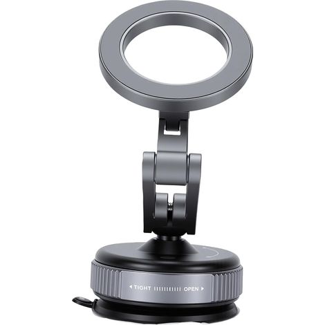 Support Téléphone Magnétique pour Voiture Ventouse Forte 360 (1/5)