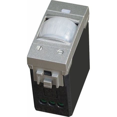 Serie Civile ETTROIT Grigio Compatibile Con Bticino Living Tech (Sensore Movimento e Crepuscolare 1M) (1/3)
