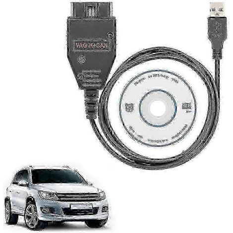 Outil de diagnostic automobile à câble Vag K+can Commander 1.4 (26-27 VAG), nouveau modèle 2026 (1/2)