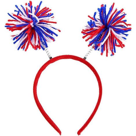 Perruque multicolore, bandeau, accessoires de déguisement, chignon pompon, queue de cheval, serre-tête, pompon en laine, boucle pour cheveux d'enfant