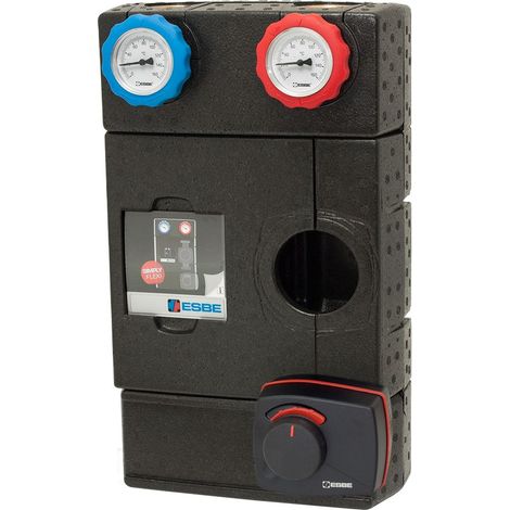 ESBE Grupo de bombas GRF121, DN25, FLEXI, mezclador de 3 vías con ARA661, sin bomba, 61241100