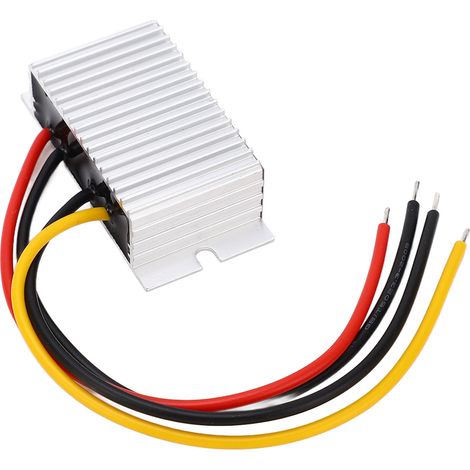 Module convertisseur de tension CC/CC abaisseur étanche IP67, boîtier en aluminium, 12 V/24 V/8-36 V vers 5 V, 3 A