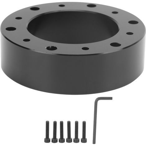 Entretoise de volant 1 pouce, moyeu à 6 trous en alliage d'aluminium, adaptateur de coussinet accru (1/5)