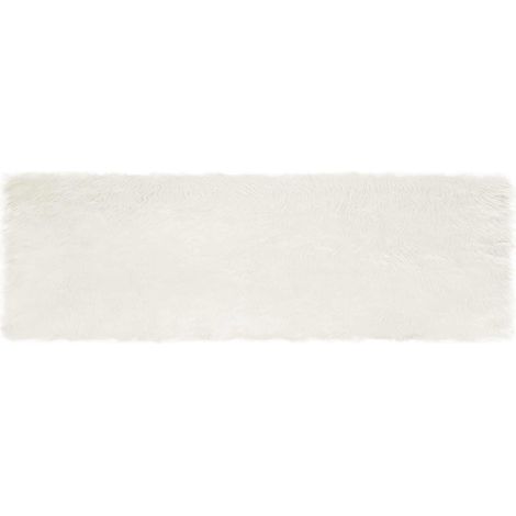Maison Exclusive - Alfombra de de oveja sintética TAFALLA 80 x 25