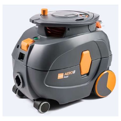 Aspirateur professionnel AERO 8 Plus – Moteur silencieux – Puissance 1200W – Capacité bac 15L – Pour chantiers humides et espaces confinés – Diversey