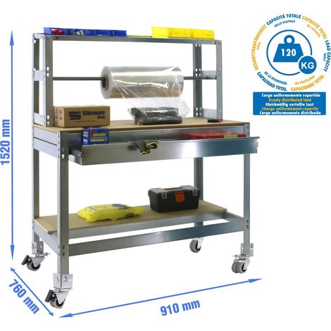 Simonrack Arbeitstisch Modell 2023 robust und mobil