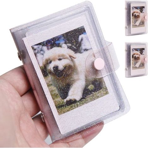 Album fotografico per Fujifilm Instax Mini e Polaroid Z2300, 36 scomparti, bianco (1/5)