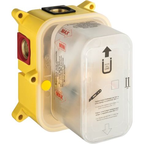 Einbauset für wandmontierte Einhand-Brause-/Wannenbatterie