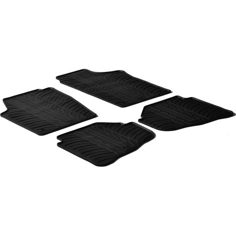 Set tappeti su misura in gomma - compatibile per Volkswagen Fox 3p (05/0512/10)