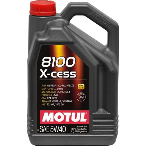 Huile moteur 8100 5W-40 Huile ACEA A3/B4 API SN X-CESS GEN2 5 L (1/5)