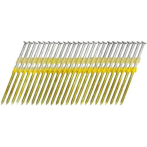 2000 Puntas en banda RH 65 x 2,8 mm 21° NORFIX NFX1106 galvanizada por inmersión en caliente (zinc 50 µ) acanalada