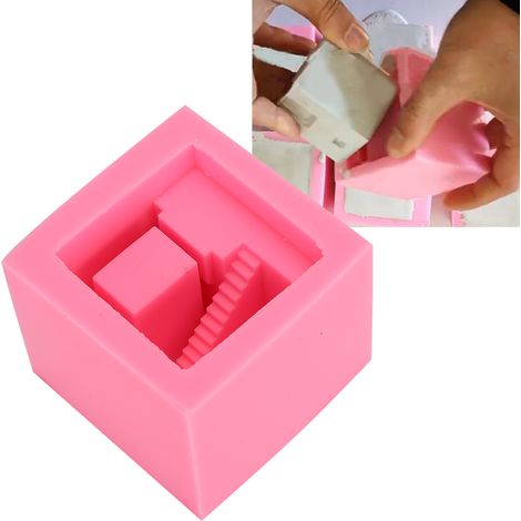 Moule à Savon en Silicone Maison - Kit DIY Création de Savons Architecturaux Décoratifs (1/5)