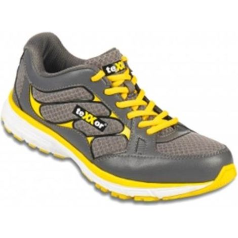teXXor® S1P-Sicherheitshalbschuhe ROUBAIX grau/gelb EN ISO 20345, 6116 Gr.42 (1/2)