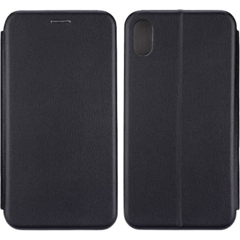 Funda magnética Beline Book para iPhone XR, color negro.