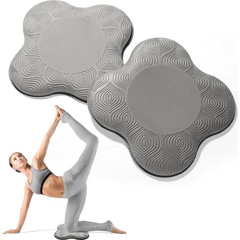 Tapis de yoga pour la prière (2 unités) - Tapis de genoux - Genouillères - Tapis de sport - Support pour genoux - Attelle de genou - Coussin de soutien - Convient pour les genoux, les coudes, les poig (1/5)