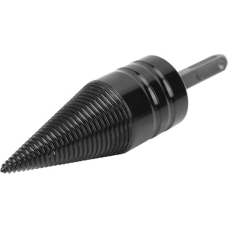 Perceuse à bois fendeuse 42mm, cône fendeur de bûches, pointe carrée, outil de fendage pour hache, mandrin industriel, lot unique (1/5)
