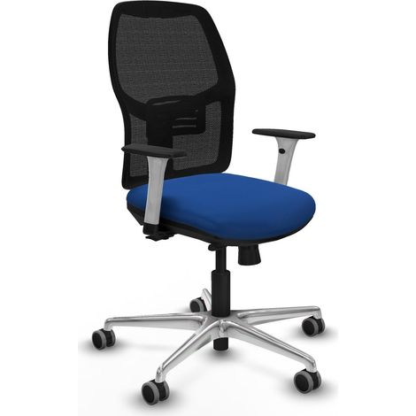 Chaise de bureau piqueras y crespo alfera blanc 120 kg (1/2)