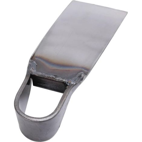 Binette Large en Acier Argenté pour Jardinage Manuel, Outil pour Creuser et Aérer le Sol, pour Usage la Ferme la Maison (1/5)