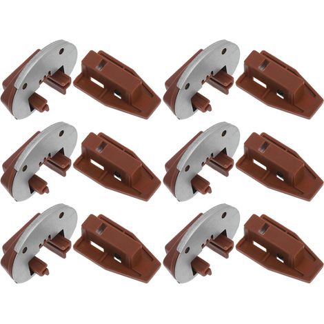 STOBAZA Kit de 6 glissières tiroir pour la réparation tiroirs meubles, (1/5)