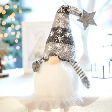 Lutin de Noël de 41 cm de haut, décoration lumineuse de Noël, Amérique (1/3)