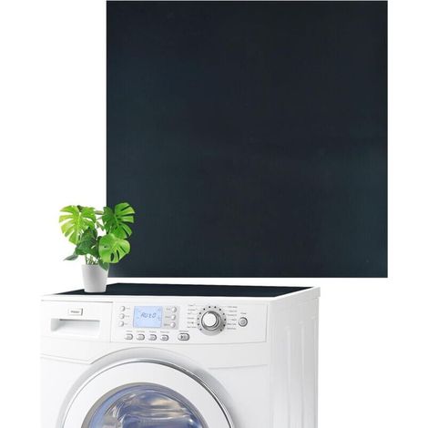 Housse de Machine à Laver, 60x60 cm Housse de Lave-Linge, Housse de Protection en Caoutchouc Antidérapant, Housse Machine à Laver De DiatoméE pour Table de Chevet, Micro-Ondes, Tapis Anti-Poussière (1/4)