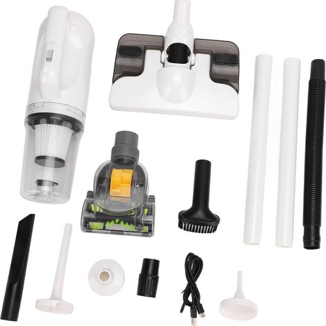 Aspirateur balai et balai sans fil combinés, 30 000 Pa, 43 000 tr/min, 120 W, souffleur portatif rechargeable avec réservoir d'eau (1/5)