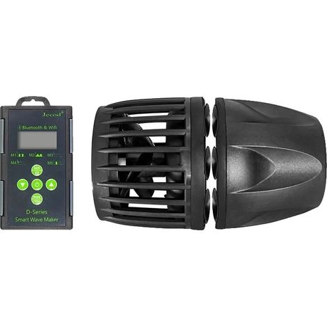 Pompe à vagues pour aquarium, contrôle Bluetooth et WiFi, design sans fil, DMP-30M, adaptateur secteur UE (1/2)