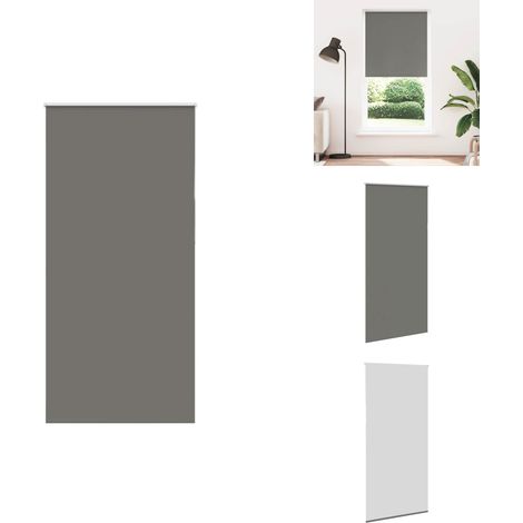 Verdunkelungsrollo Grau 105x210cm Stoffbreite 100,7cm Polyester - Verdunkelungsrollo - Verdunkelungsrollos - Rollo - Verdunklungsrollo (1/5)