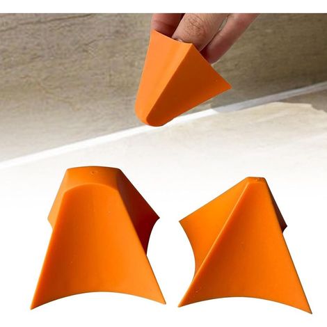Lot de 2 outils de couture en silicone, outil d'extraction en silicone réutilisable, outil de lissage pour cuisine et salle de bain, outil d'étanchéité pour un travail précis des coutures (1/5)