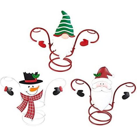 Support Verre À Vin - Support Bouteille Et Verres En Fer - Décor De Noël Pour Comptoir Cuisine Cave À Vin Étagère Pantry - 1 Pièce (1/5)