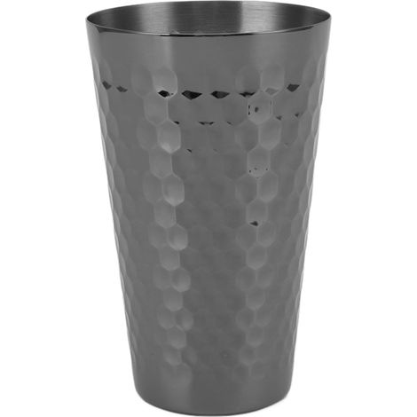 Gehämmerter Moscow Mule Becher aus Edelstahl 304 mit schwarzer Beschichtung für Bar und Zuhause (1/5)