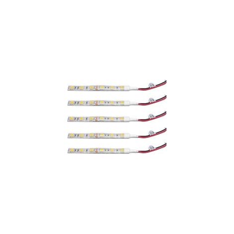 5Pcs 10Cm Rouge éTanche 5050 Led Bande de LumièRe Voiture de Bateau Caravane Dc 12V H279 (1/5)