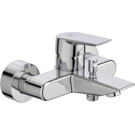 Ideal Standard Grifo de bañera visto Tesi, saliente 154mm, cromo, A6695AA