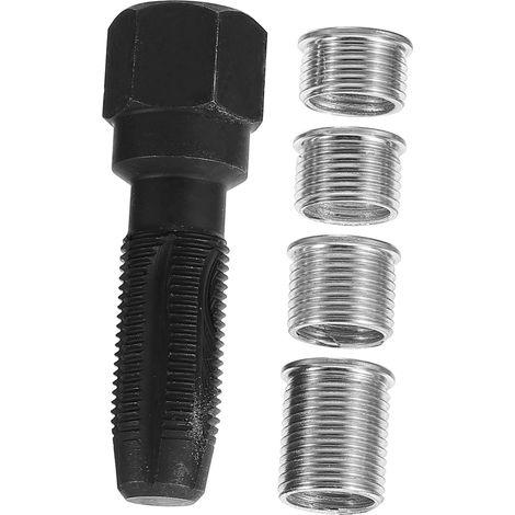 Kit De Réparation De Filetage Pour Bougies Allumage Outils Insertion De Port De Bougie Taraud De Filetage De Bougie Allumage (1/5)