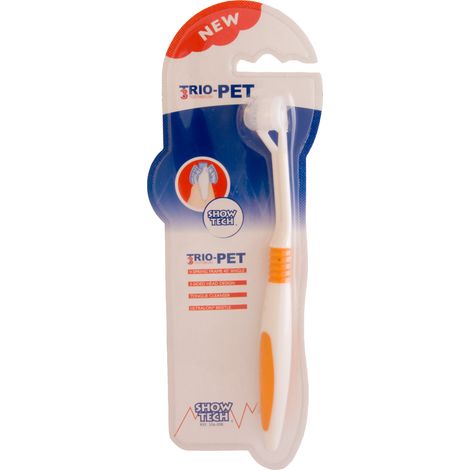 KW TRIO-PET Zahnbürste für Hunde (1/2)