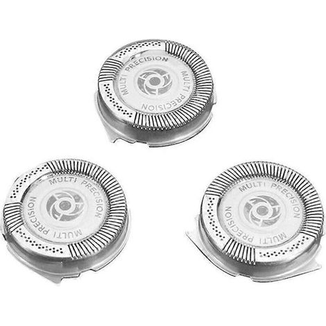 Lot de 3 têtes de rasoir de rechange pour rasoirs Philips série 5000, lames de rechange pour le rasage de la barbe, compatibles avec les rasoirs séries 5000/51/52 et HQ8. (1/4)
