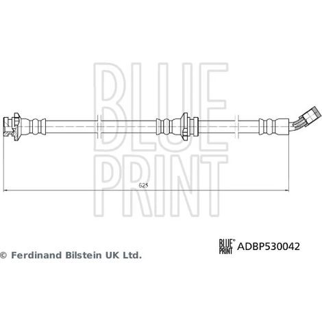 Flexible de frein Blue Print ADBP530042 NISSAN 46210-4CE0B 46250-4CE1B