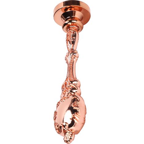 Tampon à cire à cacheter avec manche en métal plaqué, cire à cacheter de style vintage, tampon à cire à cacheter en or rose (1/5)