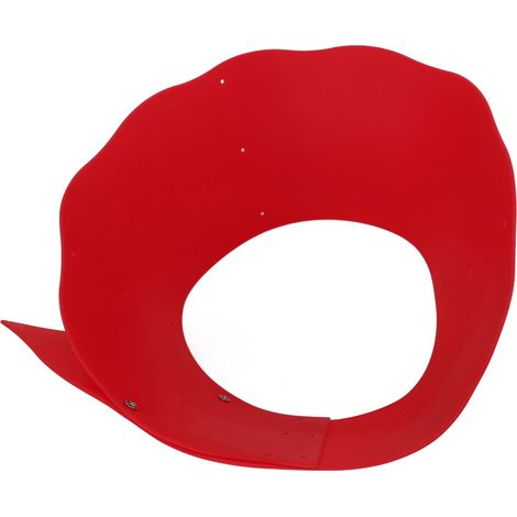 Protège-éclaboussures en Silicone Anti-huile Réglable pour Poêle, Accessoire de Cuisine Rouge (1/5)